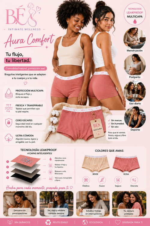 🌸 Aura Comfort | Pack x3 prendas deportivas inteligentes ⭐