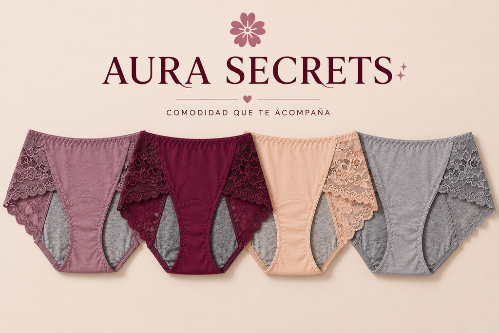 🖤 Aura Secrets | Pack x3 prendas íntimas elegantes ⭐